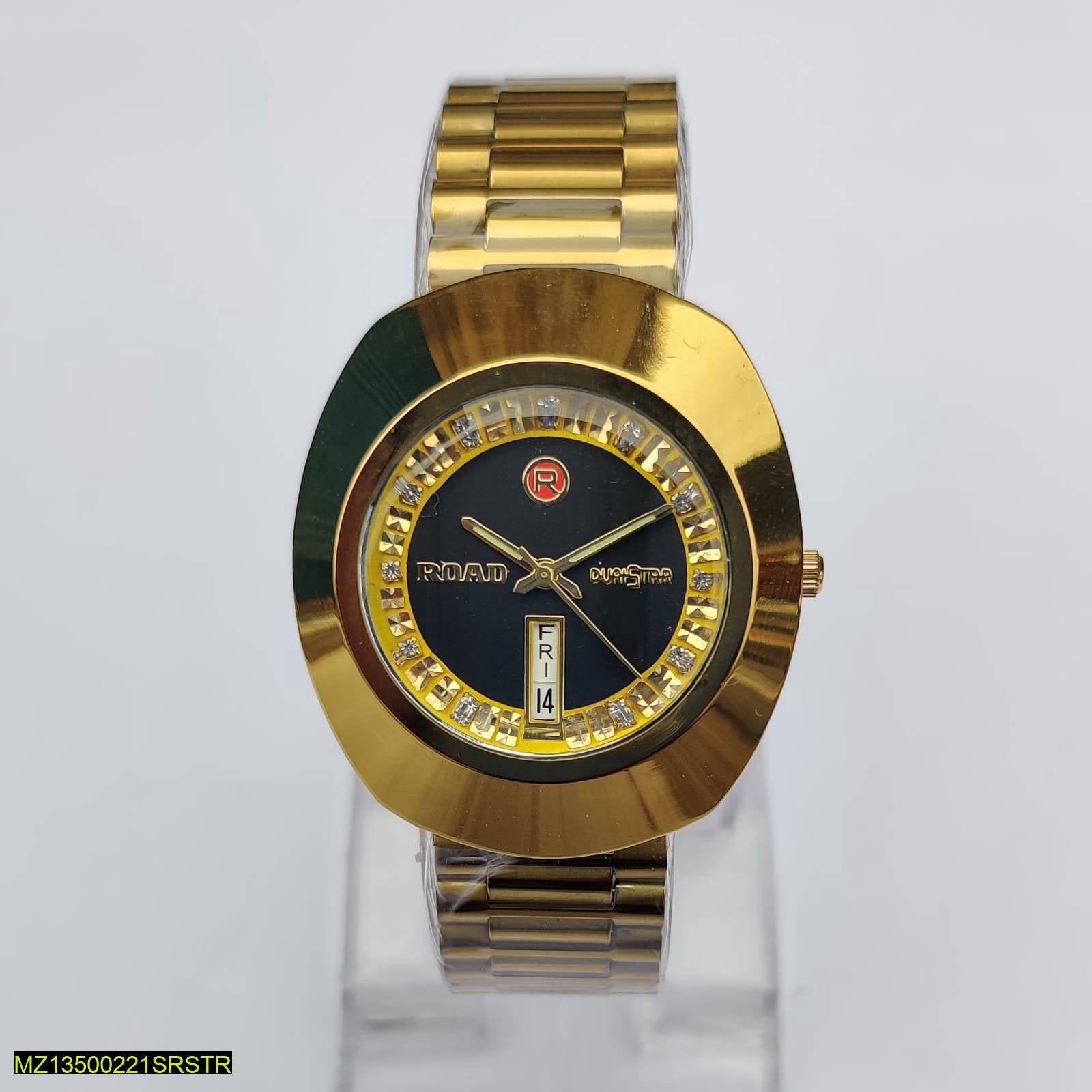 Men's Formal Analogue watch Golden Color