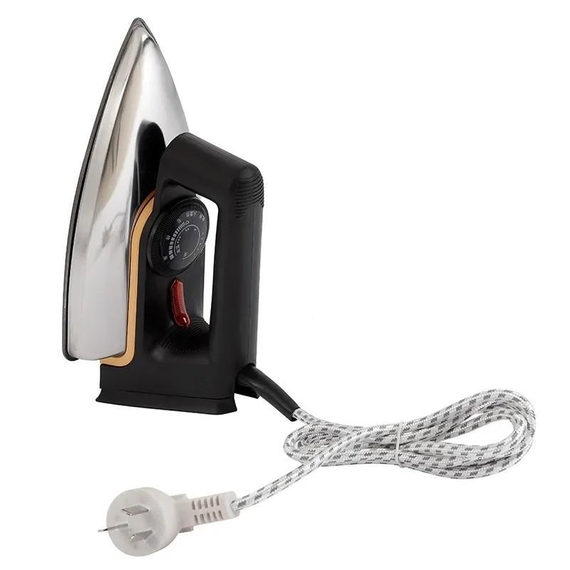 Portable 1000 watts Dry Iron with Non Stick Coating and Easy Grip Handle