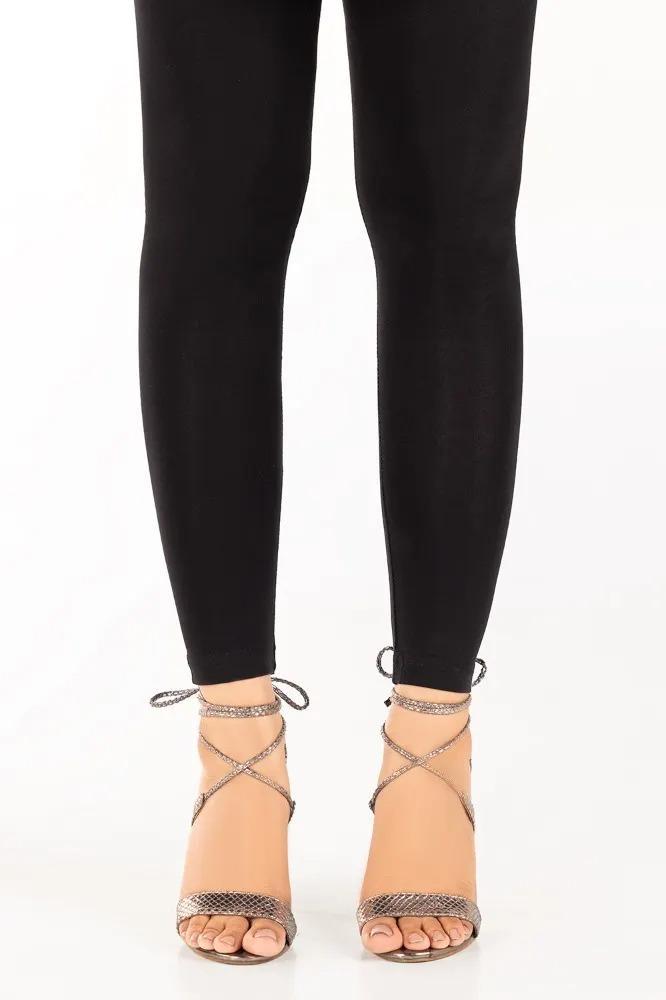 Polyester plain lightweight and breathable Thermal Tights
