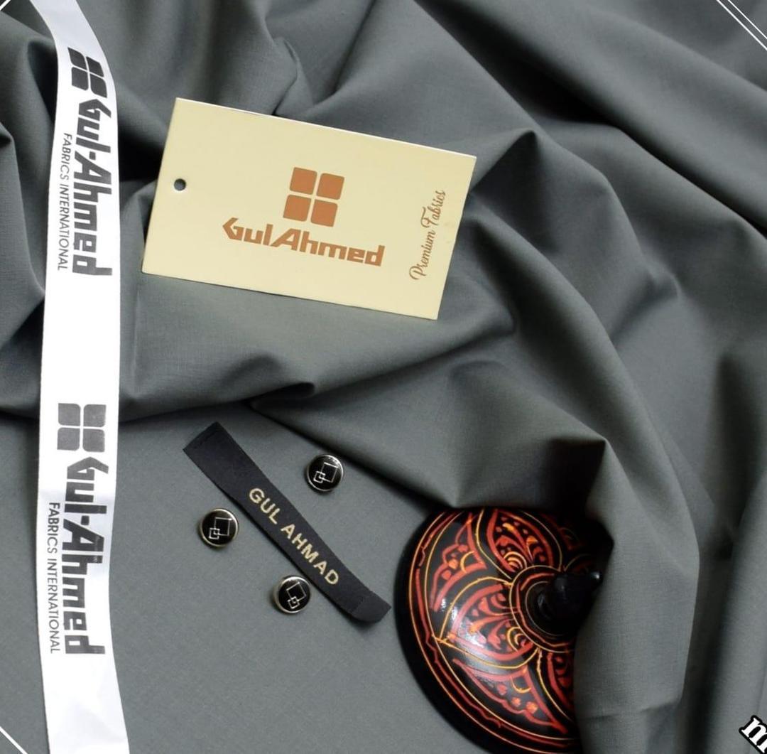 Men's Unstitched Wash and Wear Plain Suit