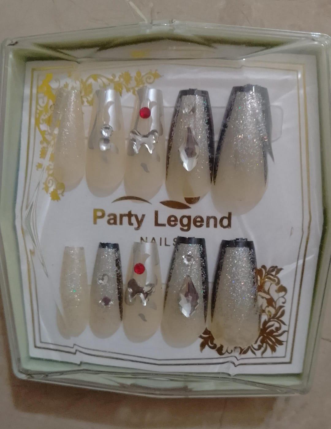 10 Pcs Stick on Artificial Nails