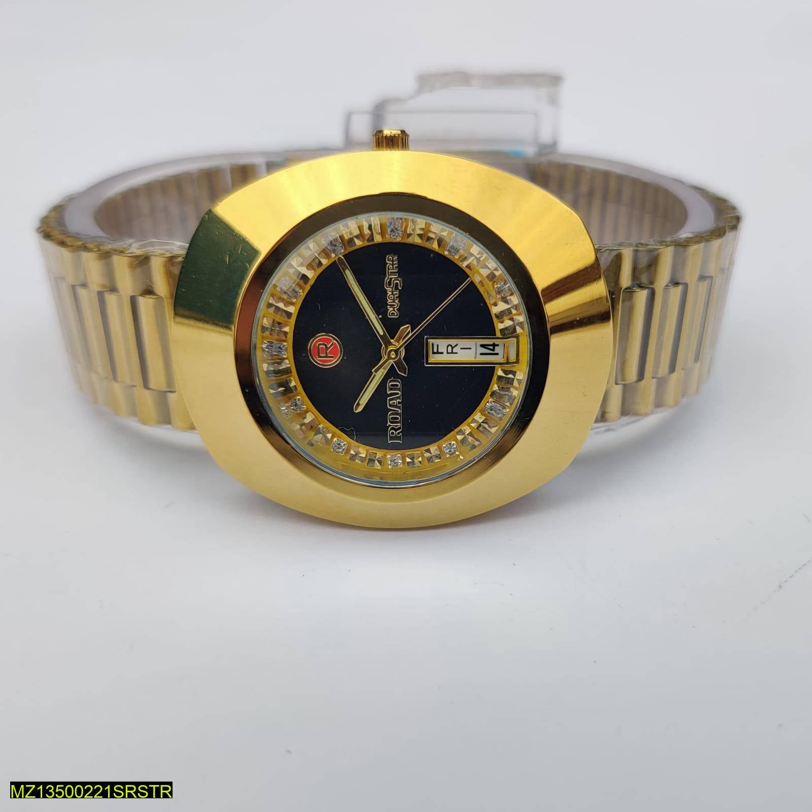 Men's Formal Analogue watch Golden Color