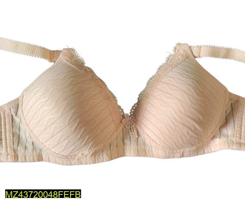 Women's plain Lacework padded Bra