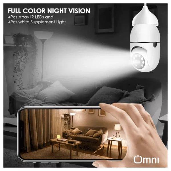360° Wifi Bulb Wireless Camera