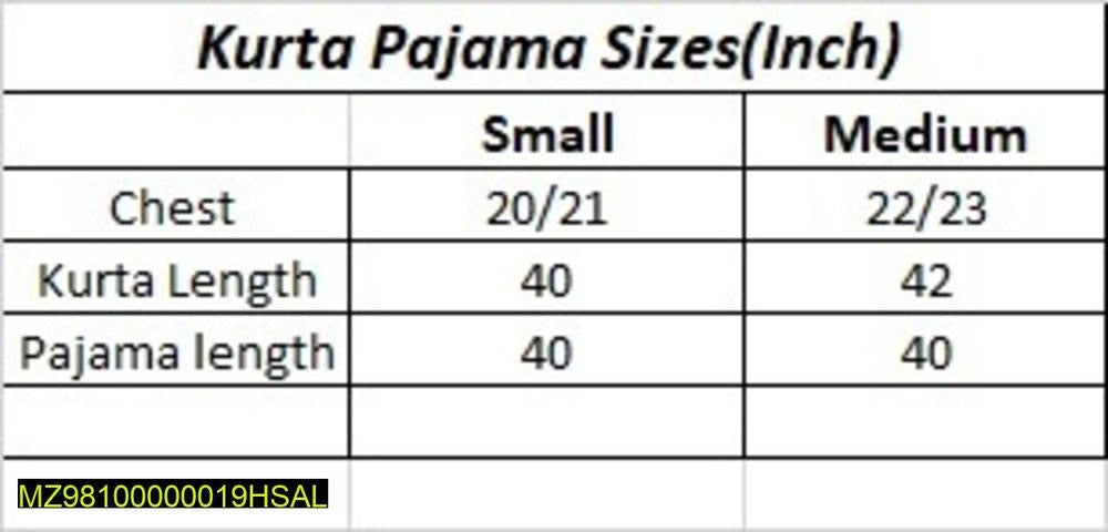 Men 2 pcs Stitched Cotton plain Kurta & Pajama (Red & White)