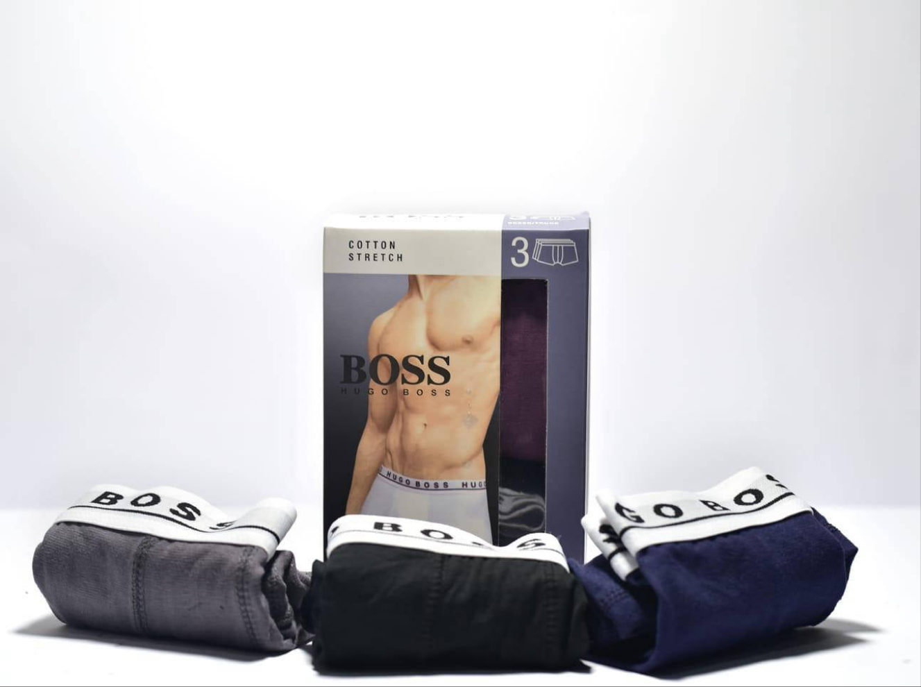 Men's Cotton Boxer Pack of 3