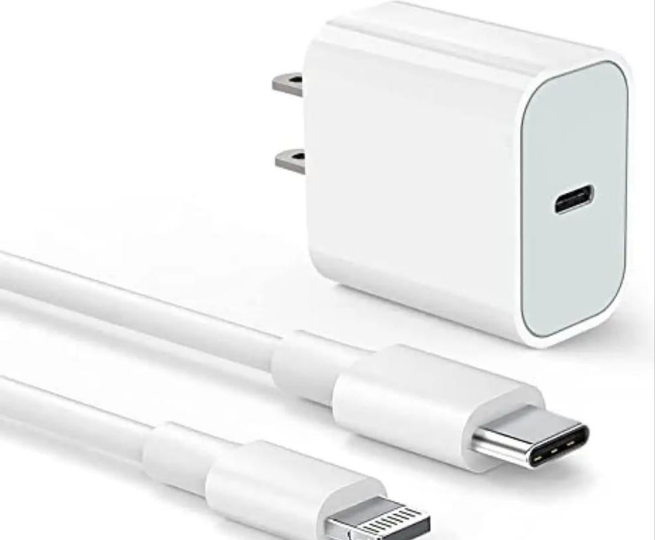 20W iphone Fast charger adapter, Pack of 2