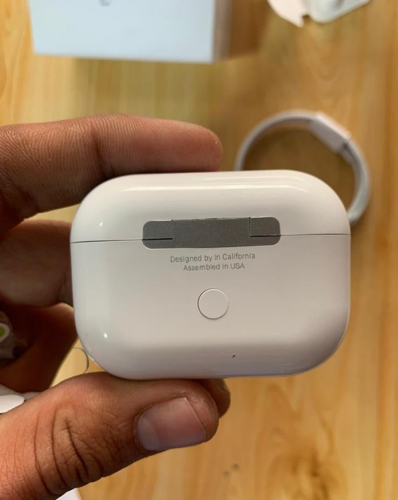 Airpods pro 2 Generation Platinum with ANC Designed by in Califorina Assembeld in USA