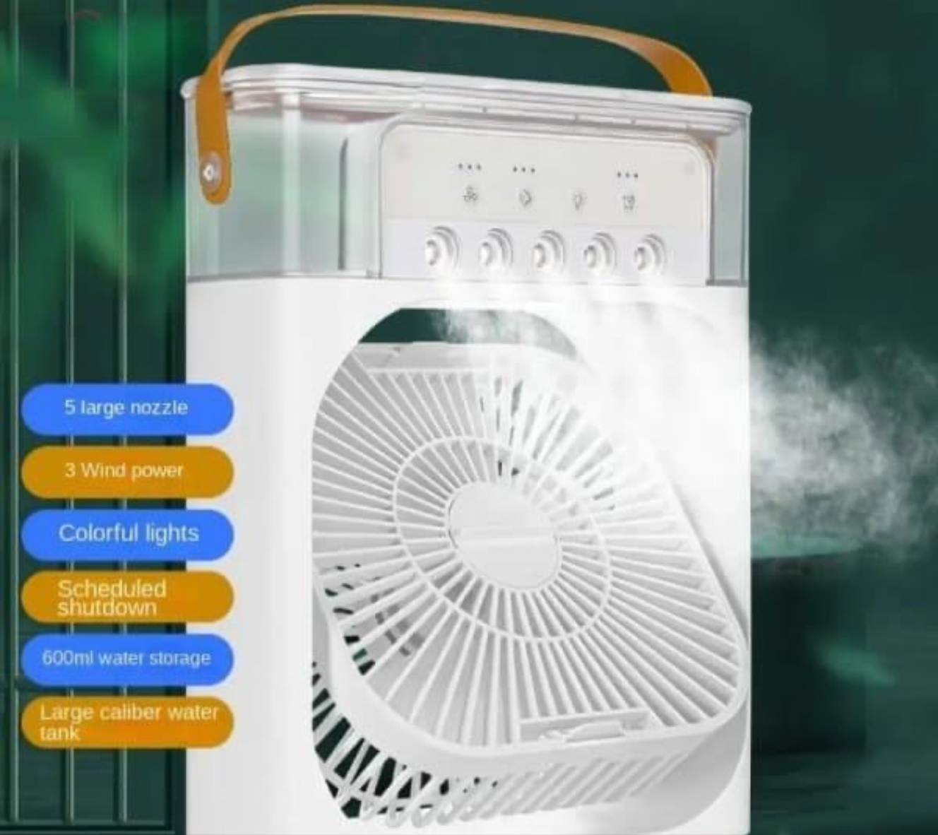 Portable Mist Fan Mini Cooler