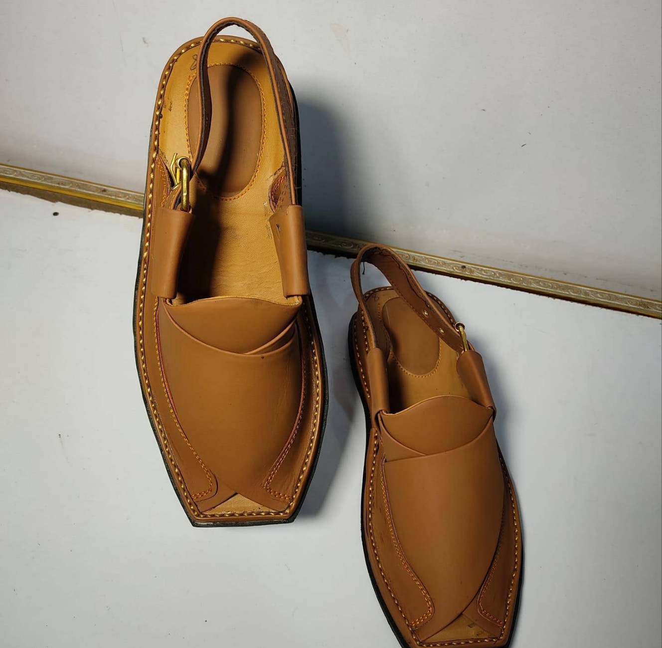 Leather Handmade Zalmi Chappel Sandle for Men