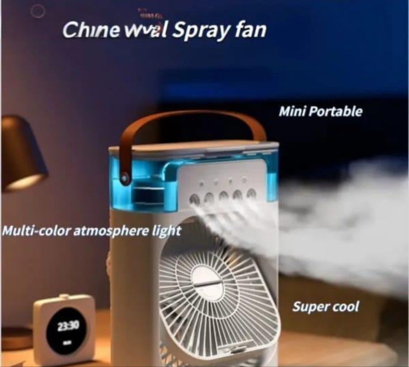 Portable Mist Fan Mini Cooler