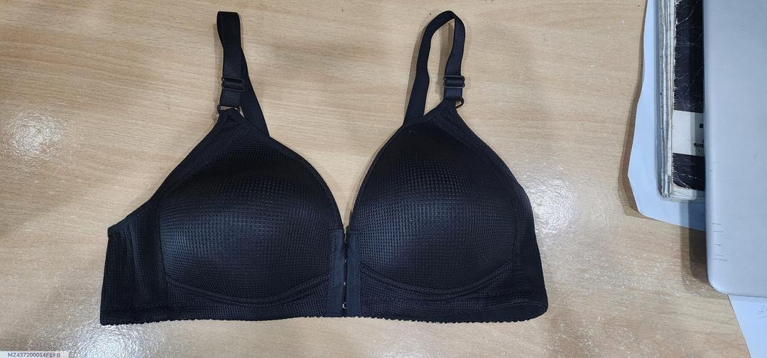 Cotton Sequins Padded Full Cup Bra