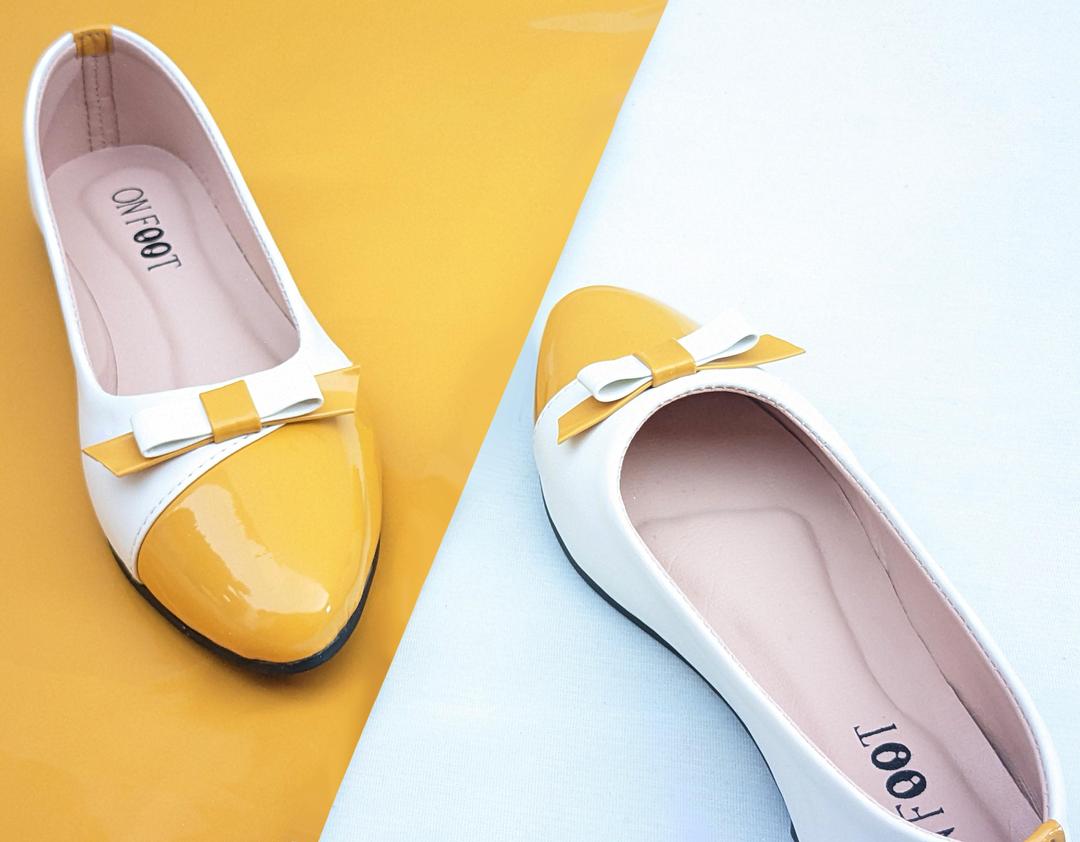 Women's Blue / Yellow Rexine Pumps - Fancy, Formal, Casual & Semi-Formal Footwear | Sizes 36-41 Available