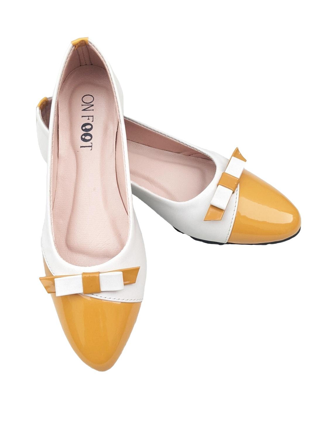 Women's Blue / Yellow Rexine Pumps - Fancy, Formal, Casual & Semi-Formal Footwear | Sizes 36-41 Available