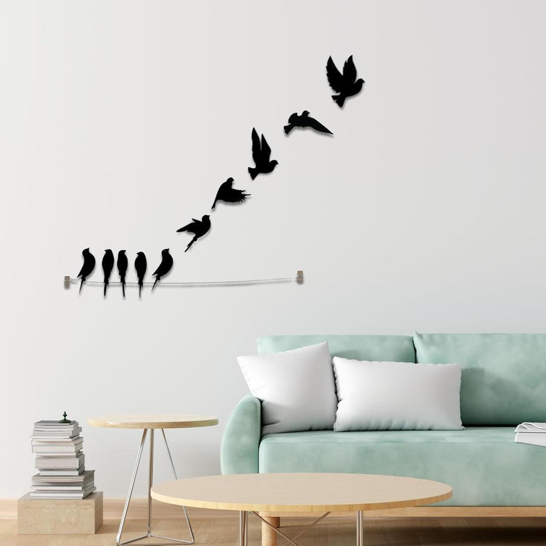 Bird's design wall art