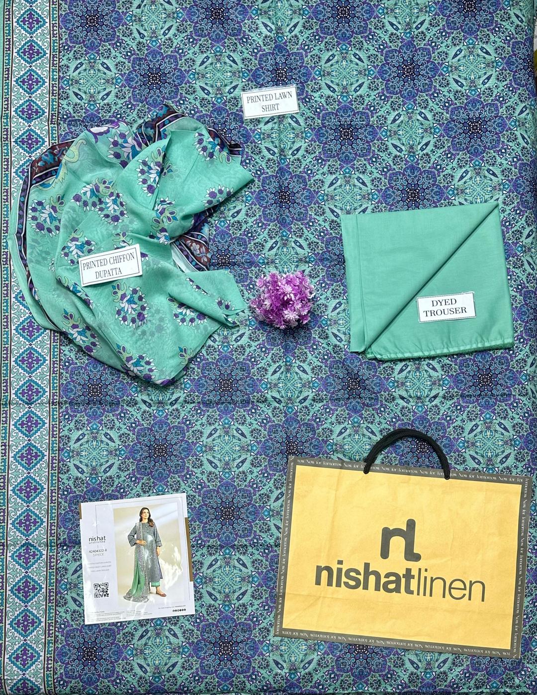 3 Pc Women's Unstitched Printed Suit