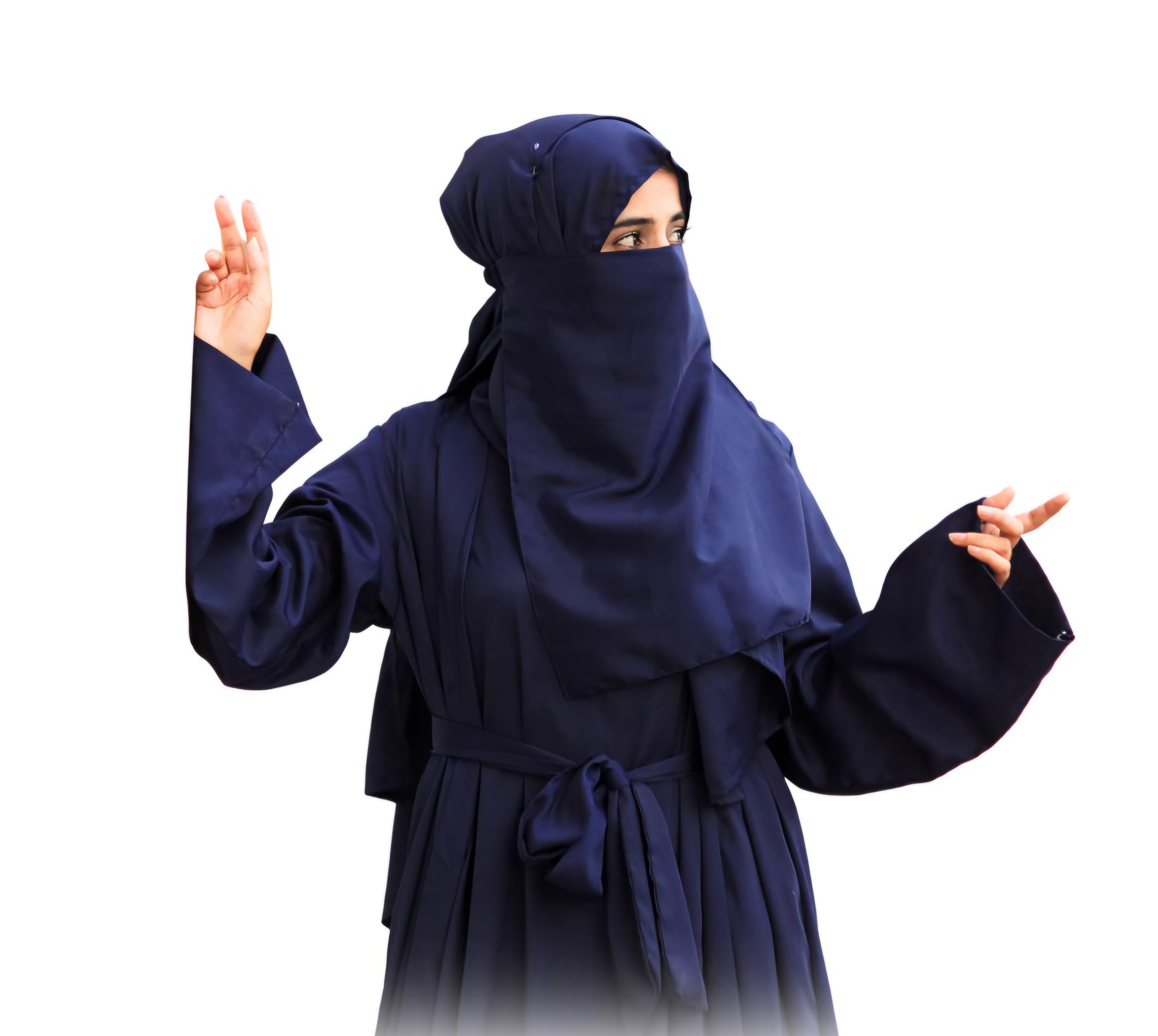 Women's Stitched Grip Abaya